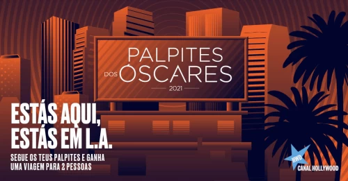 Dá os teus palpites dos Óscares com o Canal Hollywood