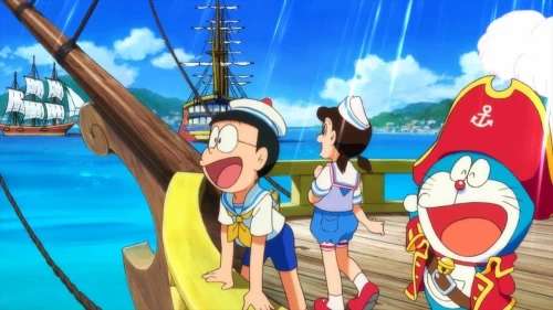 Doraemon e a Ilha do Tesouro chega ao Boomerang em breve