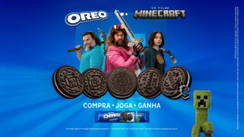 Oreo e "Um Filme Minecraft" oferecem prémios exclusivos