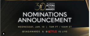 Nomedados 30ª Edição dos Prémios Screen Actors Guild (SAG)